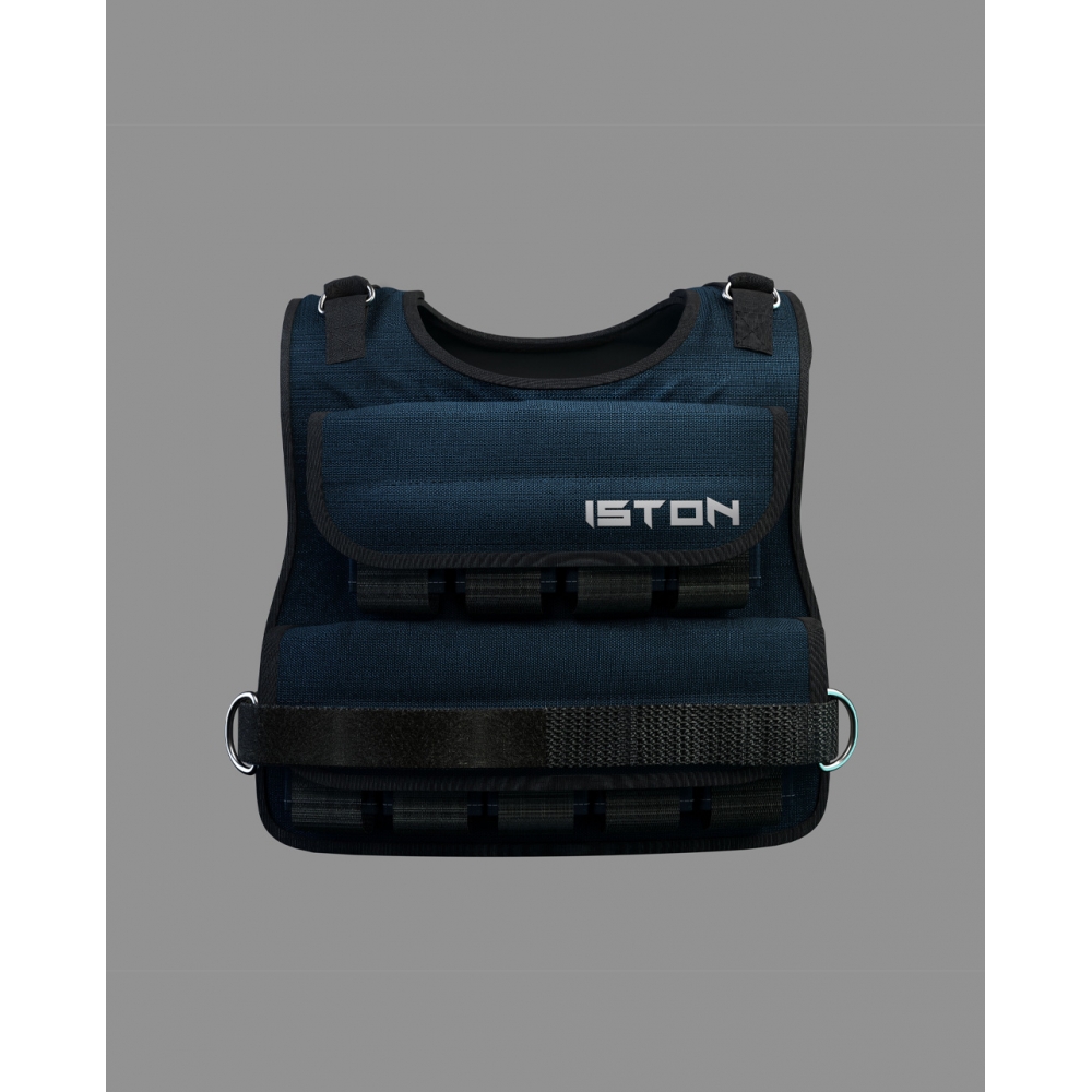 Chaleco de peso Azul