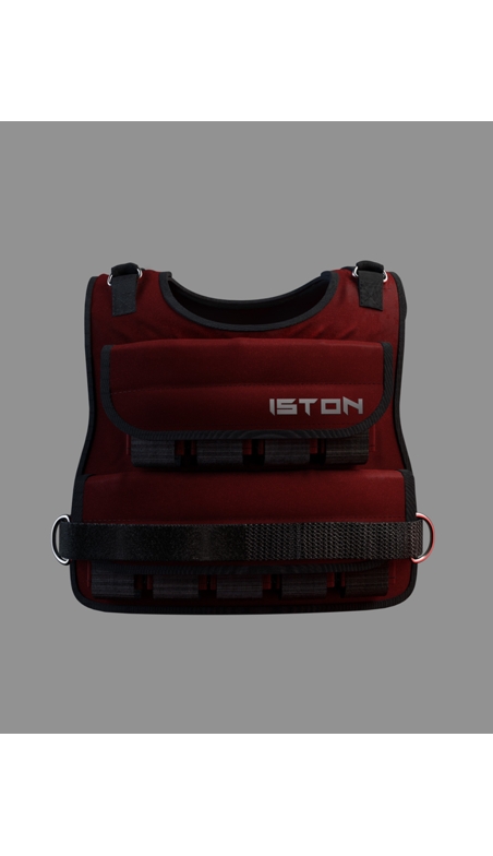 Chaleco de peso Rojo