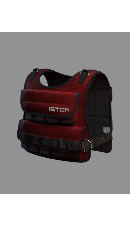 Chaleco de peso Rojo