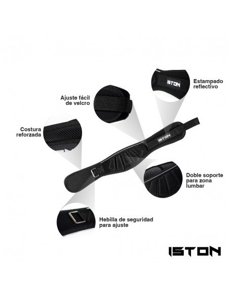 Cinturón lumbar negro